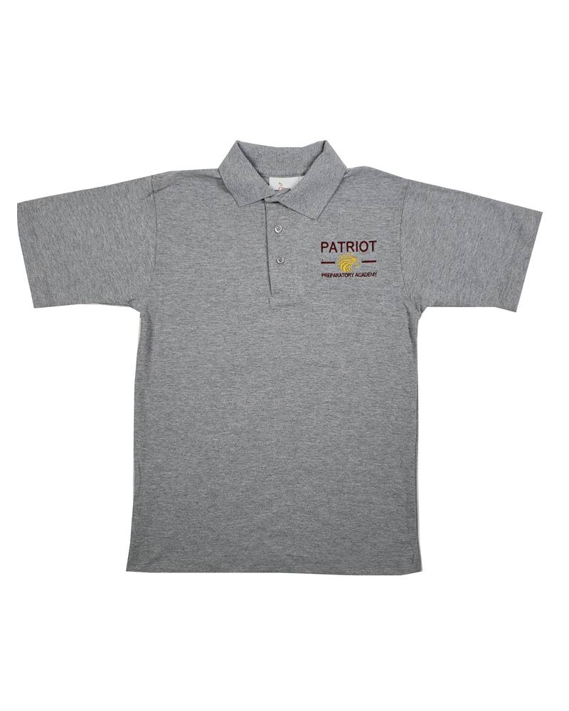 Elder Manufacturing Co. Inc. PATRIOT PREPARATORY ACADEMY  SS POLO SHIRT