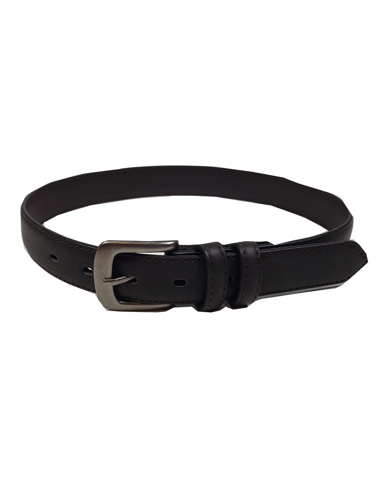 EE DEE TRIM CLASSIC BROWN LEATHER BELT