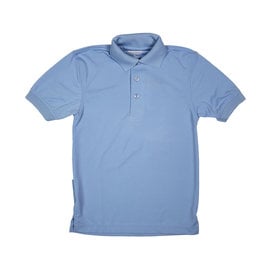 Elder Manufacturing Co. Inc. DRY FIT  SHORT SLEEVE POLO LT. BLUE