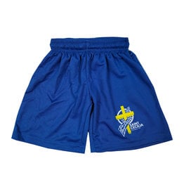 POWELL PRINT ST. CECILIA GYM SHORTS