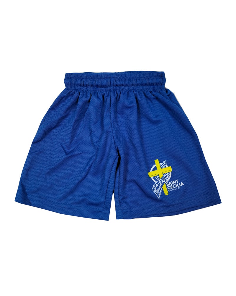 POWELL PRINT ST. CECILIA GYM SHORTS