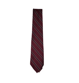 CRISTO REY BURGUNDY/NAVY/TAN STRIPE OPEN TIE 48in