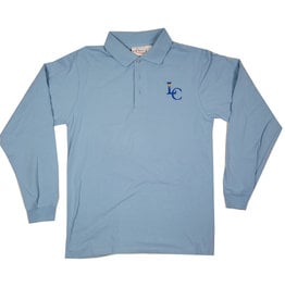 School Apparel, Inc. LEHMAN CATHOLIC LONG SLEEVE POLO