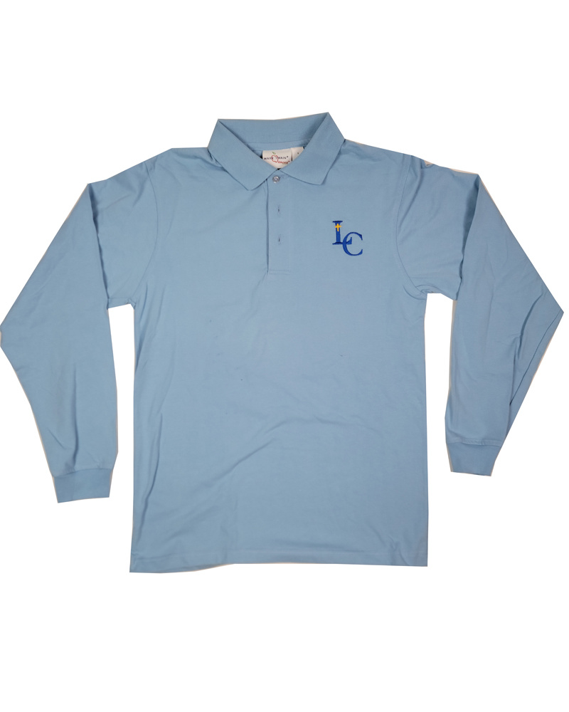 Elder Manufacturing Co. Inc. LEHMAN CATHOLIC JERSEY LONG SLEEVE POLO