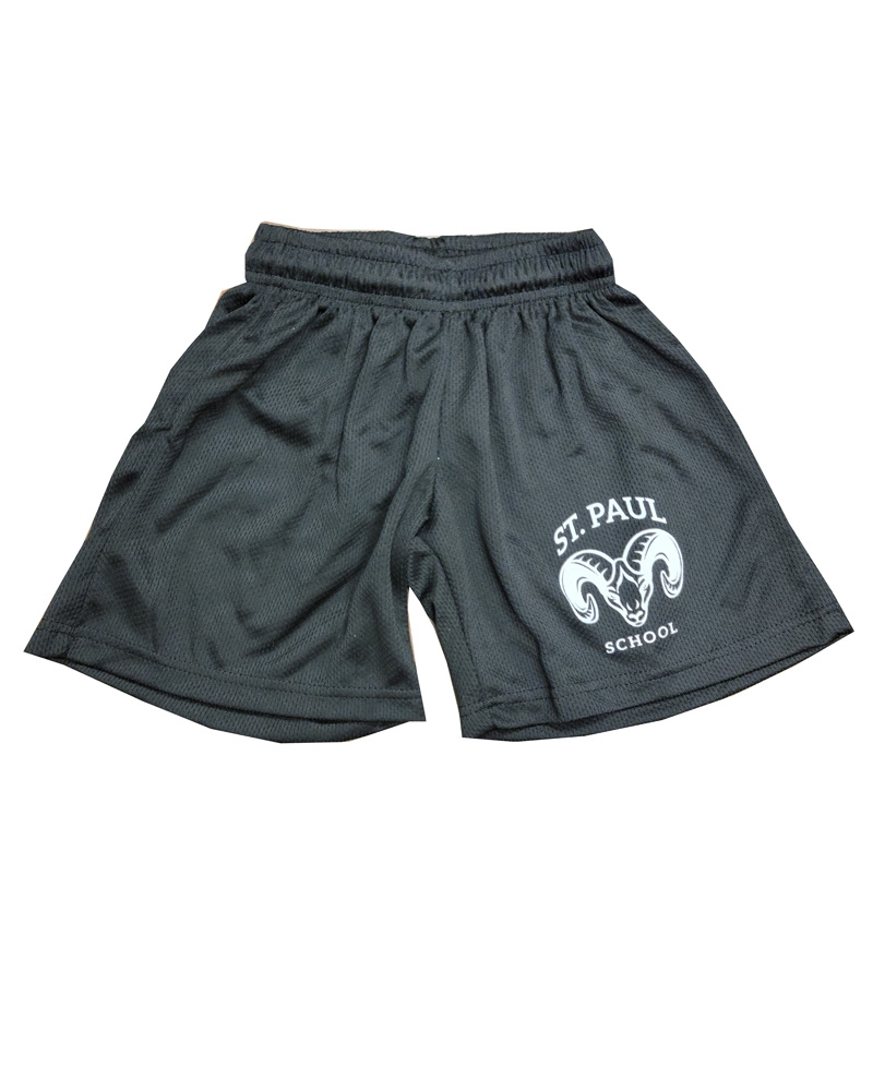 POWELL PRINT ST. PAUL  MESH GYM SHORTS