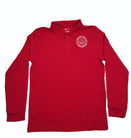 Classroom Uniforms BRUNNER CATHOLIC PIQUE LS KNIT SHIRT