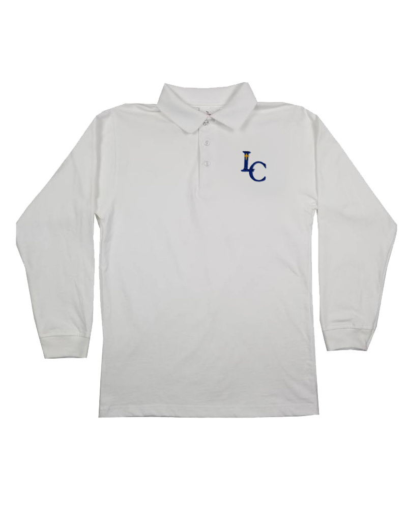 Elder Manufacturing Co. Inc. LEHMAN CATHOLIC JERSEY LONG SLEEVE POLO