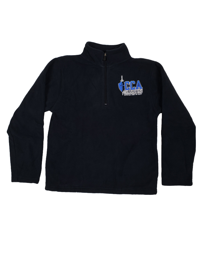 Elder Manufacturing Co. Inc. CROSSROADS CHRISTIAN 1/4 ZIP PULLOVER FLEECE