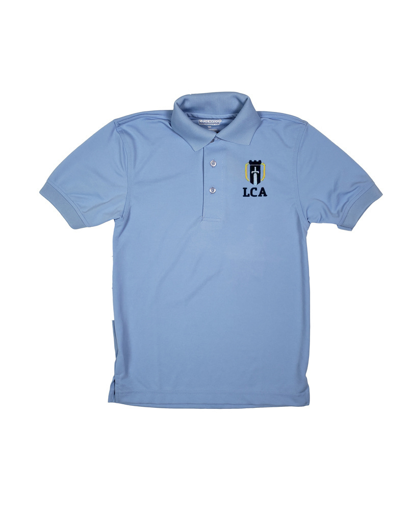 Classroom Uniforms LEGACY CHRISTIAN DRY FIT SHORT SLEEVE POLO