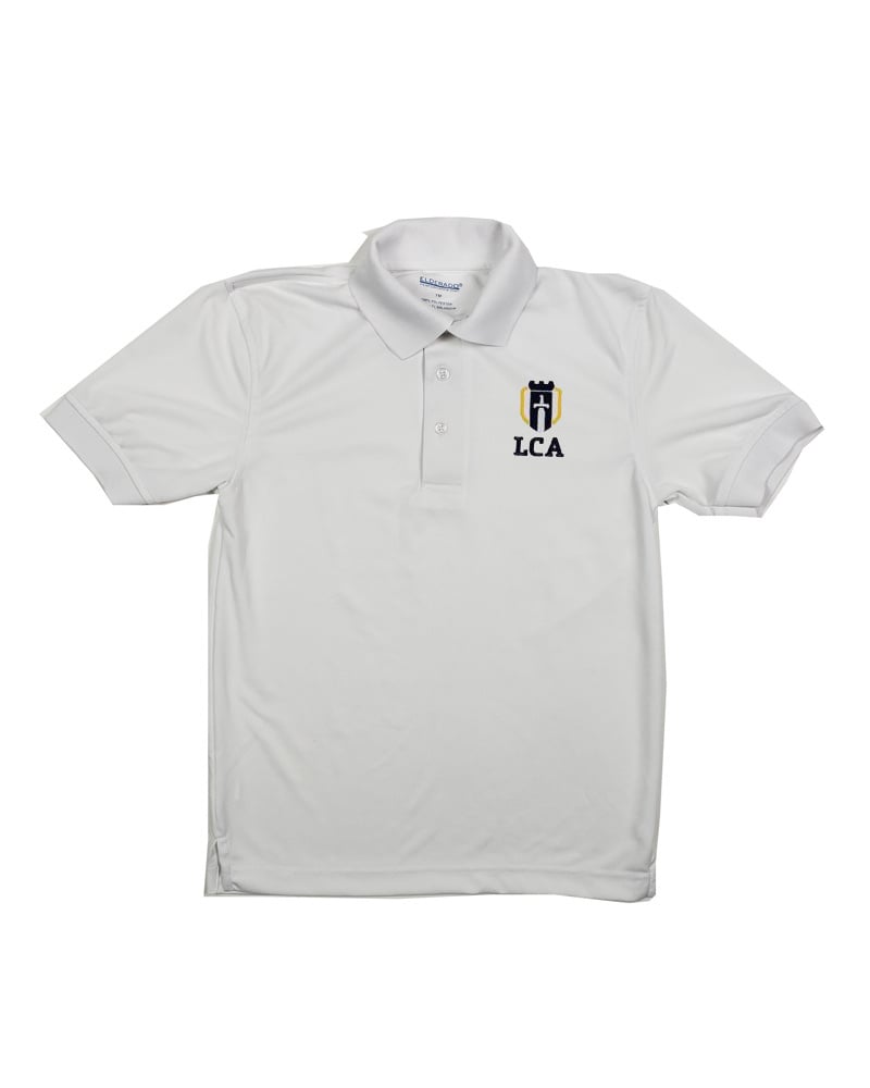 Classroom Uniforms LEGACY CHRISTIAN DRY FIT SHORT SLEEVE POLO