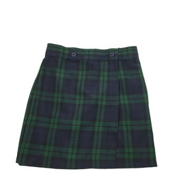 Wrap Front Skort Plaid 79