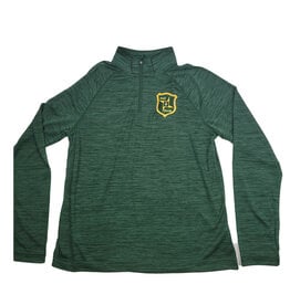 Charles River Apparel ST. BRIGID  1/4 ZIP NYLON SPACE DYE