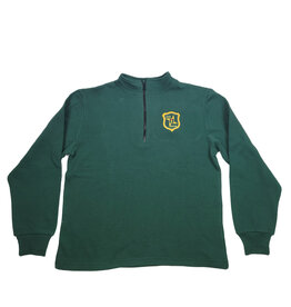 In House Embroidery ST. BRIGID  1/4 ZIP SWEATSHIRT