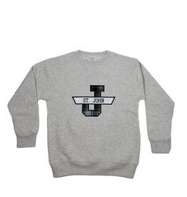 School Apparel, Inc. ST. JOHN  PLAID SWEATSHIRT