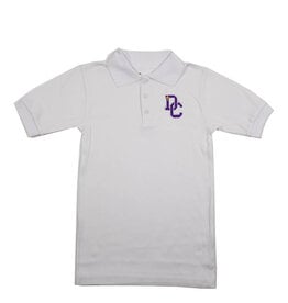 Classroom Uniforms Dayton Christian SS Polo - White