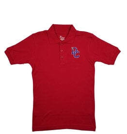 Classroom Uniforms Dayton Christian Jersey SS Polo - Red
