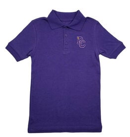 Classroom Uniforms Dayton Christian SS Polo - Purple
