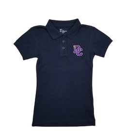 Classroom Uniforms Dayton Christian Girls SS Polo - Navy