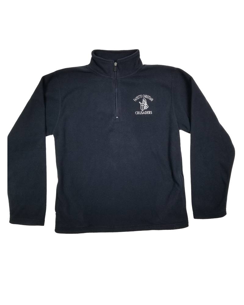 Elder Manufacturing Co. Inc. FAYETTE CHRISTIAN 1/4 ZIP FLEECE