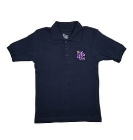 Classroom Uniforms Dayton Christian SS Polo - Navy