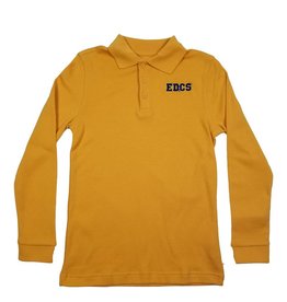 Classroom Uniforms EAST DAYTON PIQUE LS KNIT SHIRT