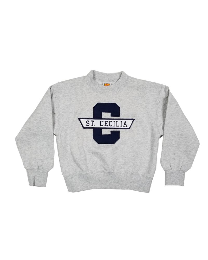 School Apparel, Inc. ST. CECILIA SOLID SWEATSHIRT