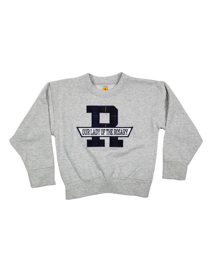 Elder Manufacturing Co. Inc. OUR LADY OF THE ROSARY PLAID SWEATSHIRT