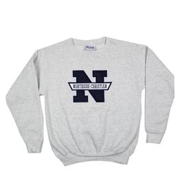 School Apparel, Inc. NORTHSIDE CHRISTIAN SOLID SWEATSHIRT