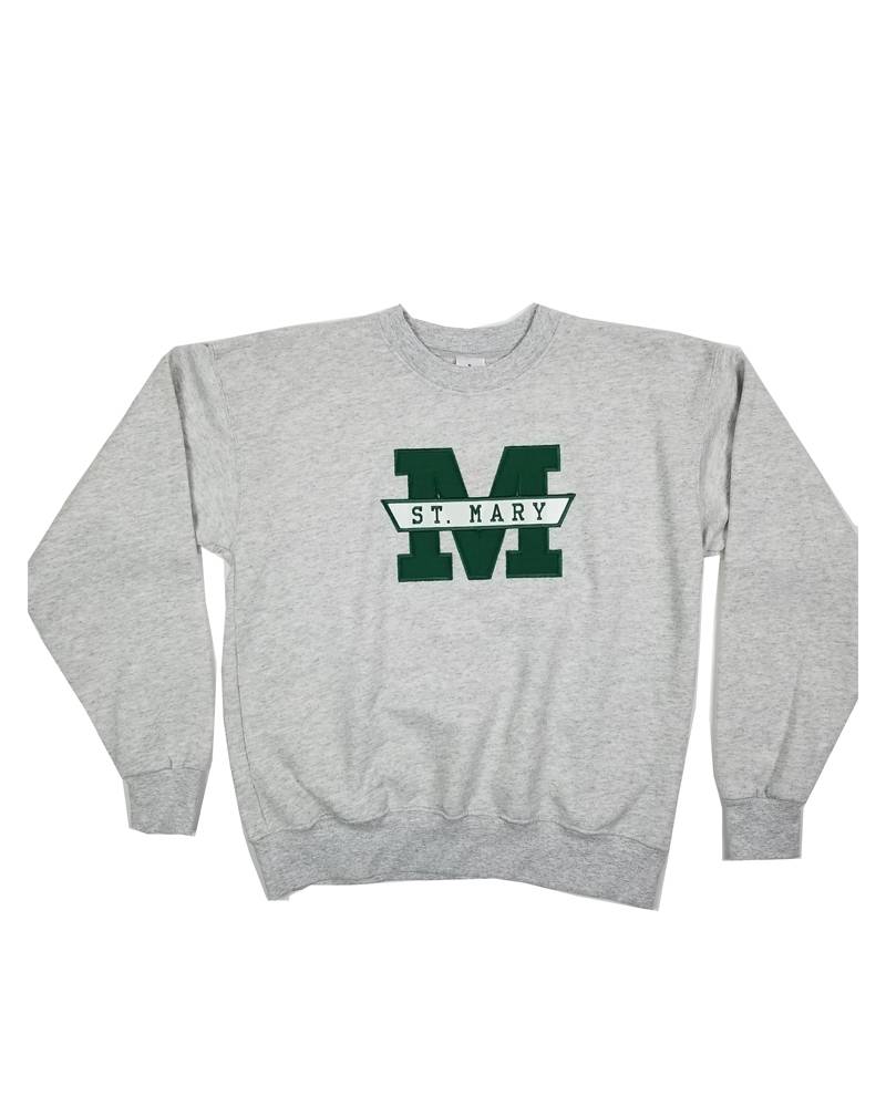 School Apparel, Inc. ST. MARY DELAWARE- SOLID SWEATSHIRT