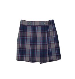 Elder Manufacturing Co. Inc. Wrap Front Skort Plaid 53