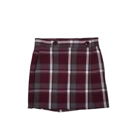 Elder Manufacturing Co. Inc. Wrap Front Skort Plaid 54