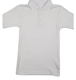 Classroom Uniforms CLASSROOM SHORT SLEEVE POLO WHITE