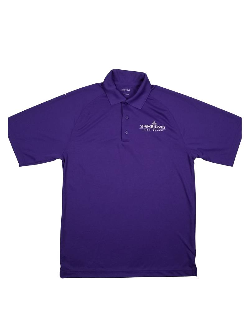 SanMar ST FRANCIS DESALES MEN'S DRY FIT POLO W/LOGO