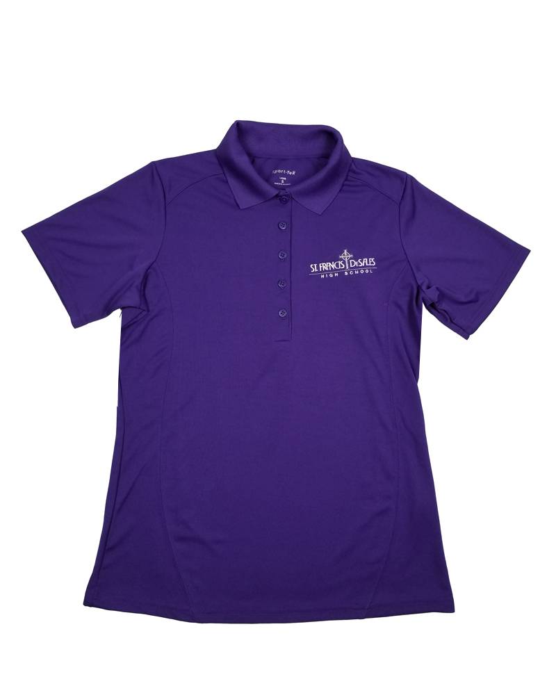 SanMar ST FRANCIS DESALES WOMEN'S DRY FIT POLO W/LOGO