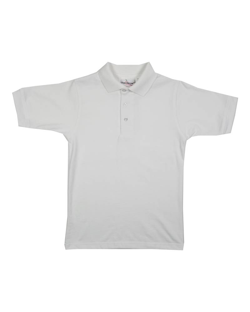 Elder Manufacturing Co. Inc. SHORT SLEEVE JERSEY KNIT SHIRT WHITE