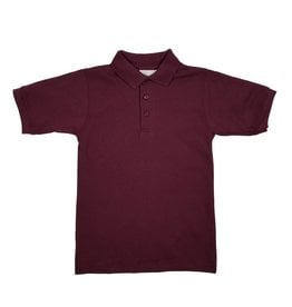 Elder Manufacturing Co. Inc. SHORT SLEEVE JERSEY KNIT SHIRT MAROON