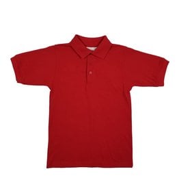 Elder Manufacturing Co. Inc. SHORT SLEEVE JERSEY KNIT SHIRT RED