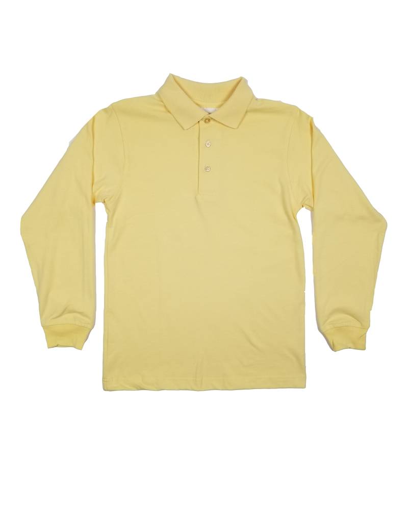 Elder Manufacturing Co. Inc. LONG SLEEVE  JERSEY KNIT SHIRT YELLOW