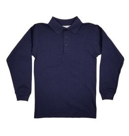 Elder Manufacturing Co. Inc. LONG SLEEVE  JERSEY KNIT SHIRT NAVY