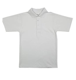 Elder Manufacturing Co. Inc. SHORT SLEEVE PIQUE KNIT SHIRT WHITE