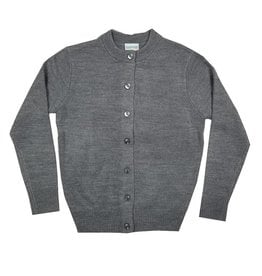 Elder Manufacturing Co. Inc. GIRLS CARDIGAN GREY