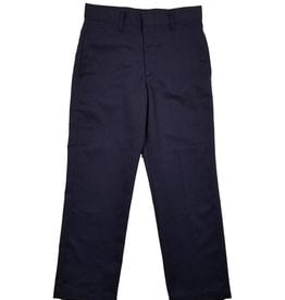 Elder Manufacturing Co. Inc. BOY/MENS FLAT FRONT PANTS NAVY