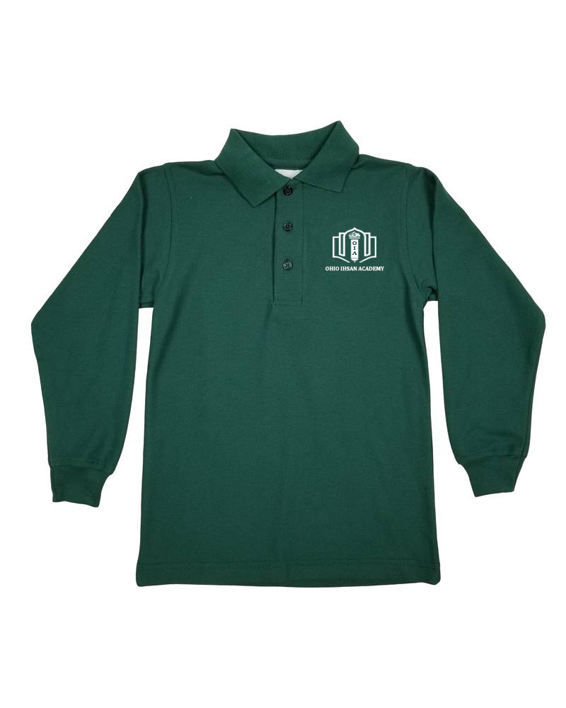Elder Manufacturing Co. Inc. OHIO IHSAN ACADEMY JERSEY LS POLO SHIRT
