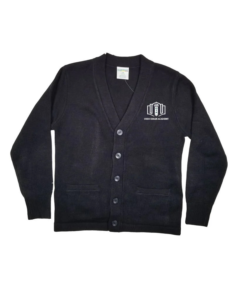 Elder Manufacturing Co. Inc. OHIO IHSAN ACADEMY  V-NECK CARDIGAN