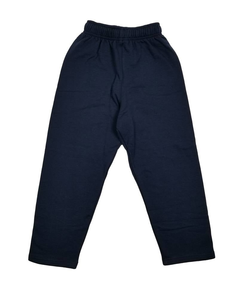 School Apparel, Inc. OPEN BOTTOM SWEATPANTS