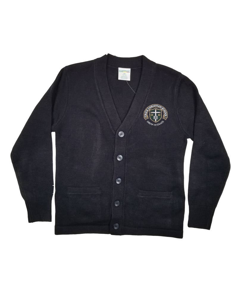 Elder Manufacturing Co. Inc. GCS V-NECK CARDIGAN W/ POCKET