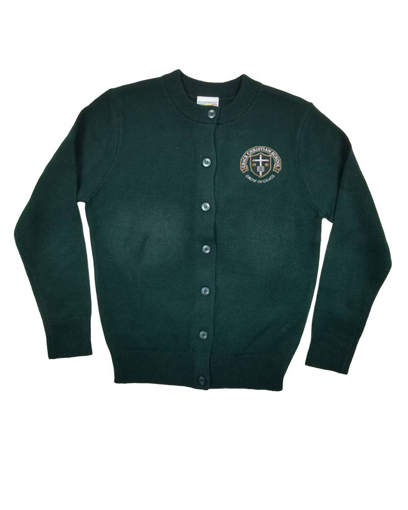 Elder Manufacturing Co. Inc. GCS GIRLS CARDIGAN