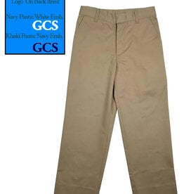 Classroom Uniforms GCS CLASSROOM BOYS FLAT FRONT PANT KHAKI