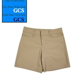 Elder Manufacturing Co. Inc. GCS GIRLS/LADIES FLAT FRONT SHORTS