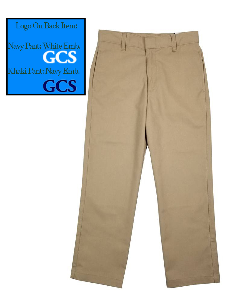 Elder Manufacturing Co. Inc. GCS BOY/MENS FLAT FRONT PANTS